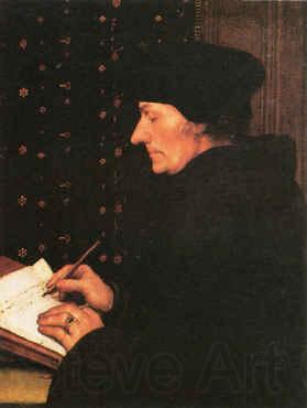 Hans Holbein Erasmus Norge oil painting art